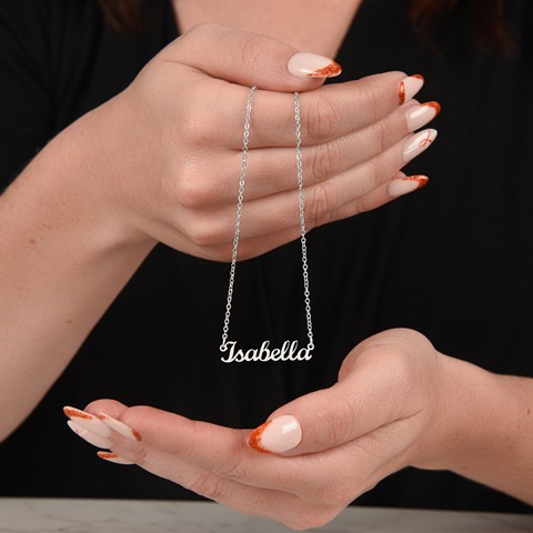 Necklace with deals name for girlfriend