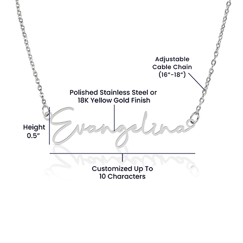 Signature Name Necklace